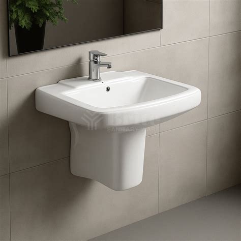 brite super wall hang basin  piece brite sanitary ware