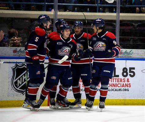 Saginaw Spirit Soo Greyhounds Complete The Sweep Become The First