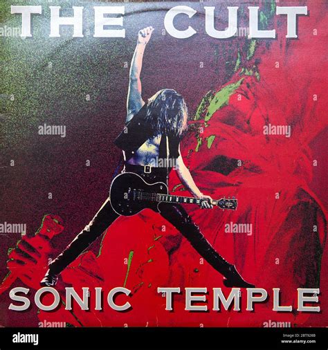 Cover of vinyl album Sonic Temple by The Cult. It is the fourth studio ...