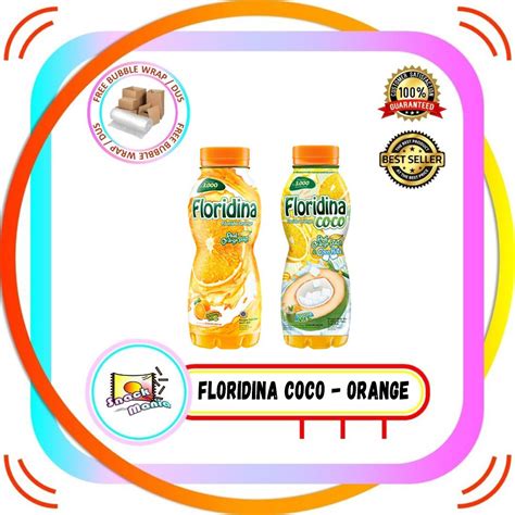 Jual Floridina Orange Pulp Coco Bitz Drink Ml Vit C Shopee