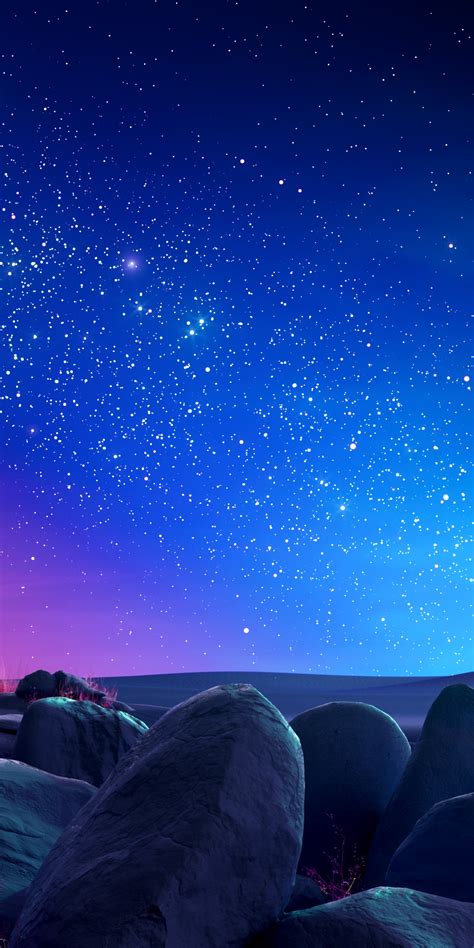 Night sky Wallpaper 4K, Colorful, Magic, Stars, Milky Way