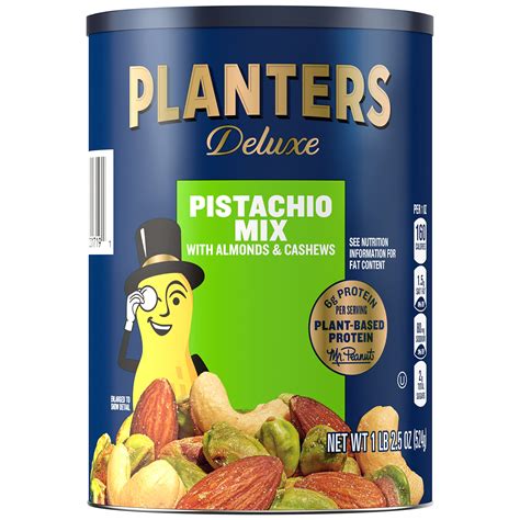 *expires 2025* PLANTERS Deluxe Pistachio Mix, 1.15 lb. Resealable