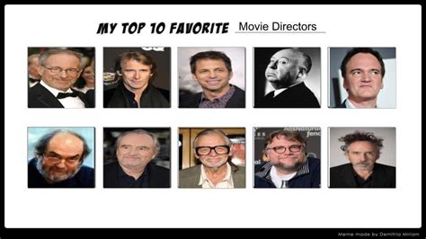 My Top 10 Favorite Movie Directors by DinoSkullMovies606 on DeviantArt