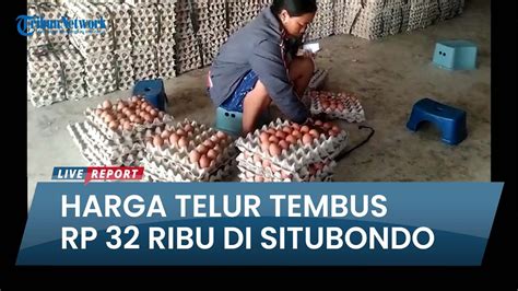 HARGA TELUR MEROKET DI SITUBONDO Di Panarukan Tembus RP 32 Ribu Per