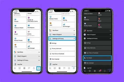 How To Enable Facebook Dark Mode Android IOS Desktop