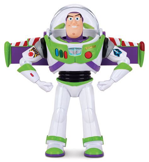 DISNEY Buzz Lightyear Toy Story Talking 30 Phrases 12" Action Figure Andy Buzz Toys & Hobbies TV ...