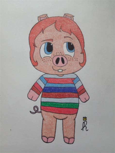 Random Crossover Art: Chucky as an AC Villager by Rayne-of-Sunshine on DeviantArt