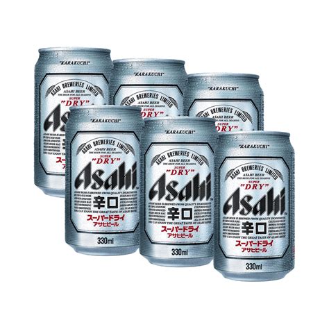 Asahi Super Dry 330ml Can Bundle Of 6 Boozy Ph Online Liquor Delivery