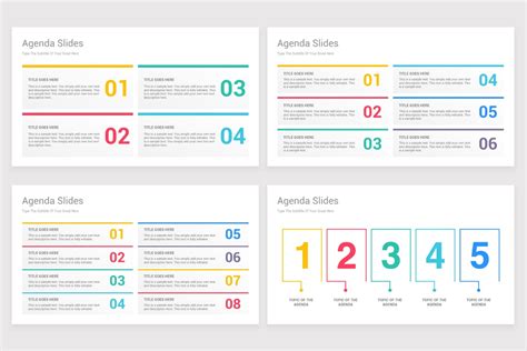 Agenda PowerPoint Template Diagrams | Nulivo Market