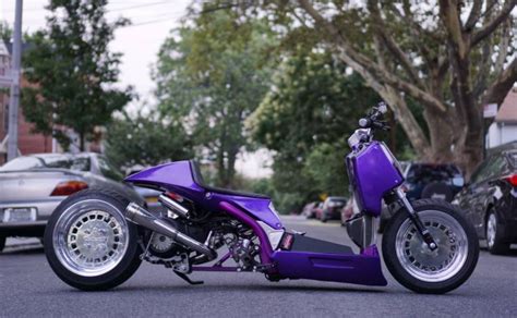 Zuma-Powered, Composimo-Built – Custom Honda Ruckus | Bike-urious