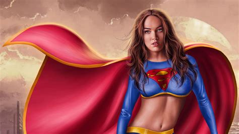 Supergirl Megan Fox Wallpaper,HD Superheroes Wallpapers,4k Wallpapers ...