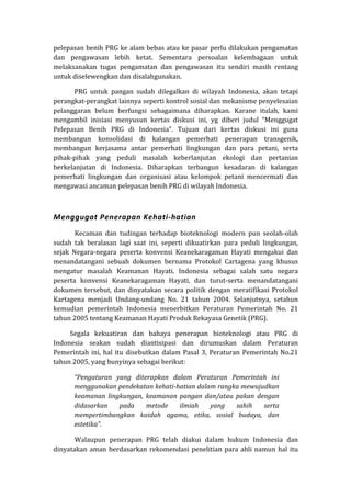 Kertas Diskusi Transgenik Indonesia Pdf