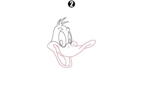 Daffy Duck Drawing - A Step By Step Tutorial - Cool Drawing Idea