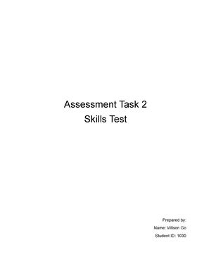 Bsbcrt Assessment Task Assessment Task Knowledge Test Q