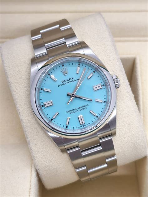 Rolex Oyster Perpetual 36mm 126000 Tiffany – Habbak Watches