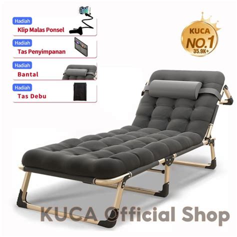 Jual Kursi Malas Import Ranjang Tempat Tidur Lipat Kasur Portable