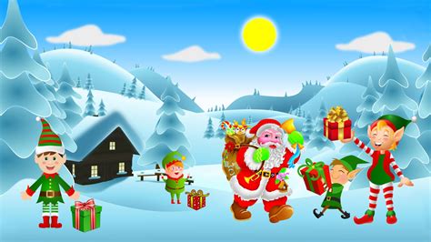 Kids Christmas Wallpaper