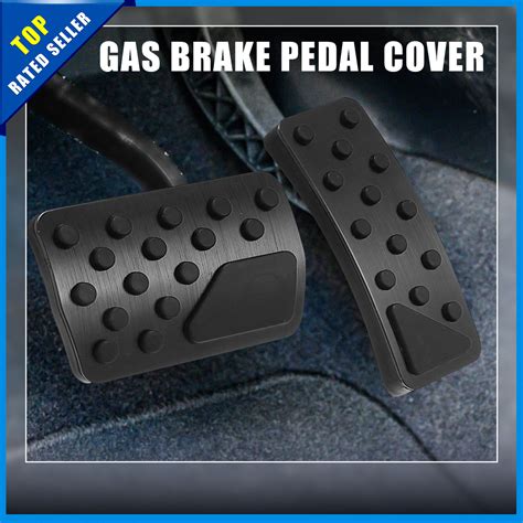 Pack Of For Dodge Durango Brake Pedal Pad Accelerator Pedal