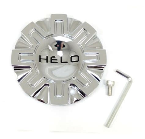 Helo Chrome Center Cap 6 OD Bolt On Closed End For 5Lug HE870 491L155