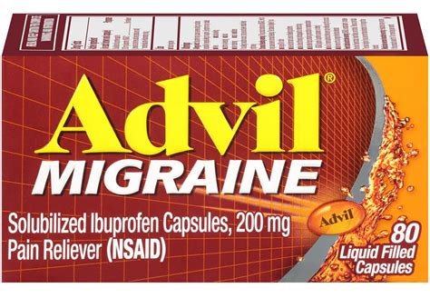 Advil-Migraine - Active Ingredients, Dosage and Side Effects