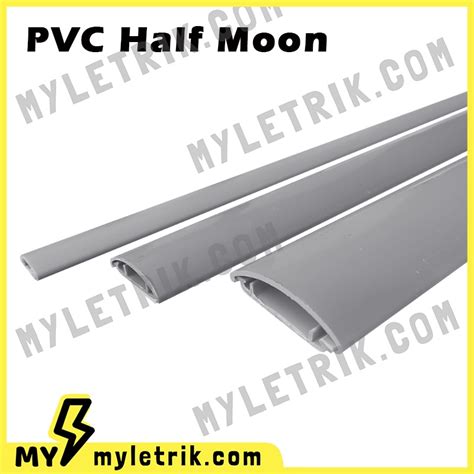 ft  moon floor cable trunking pvc casing grey lantai casing