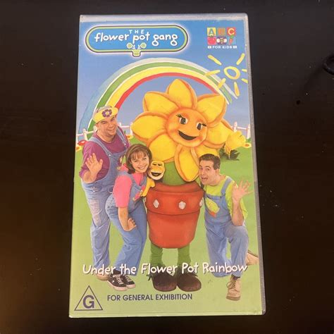 flower pot gang   flower pot rainbow vhs  pal