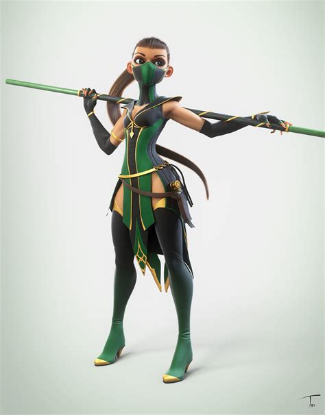 Jade, Mortal Kombat :: Behance