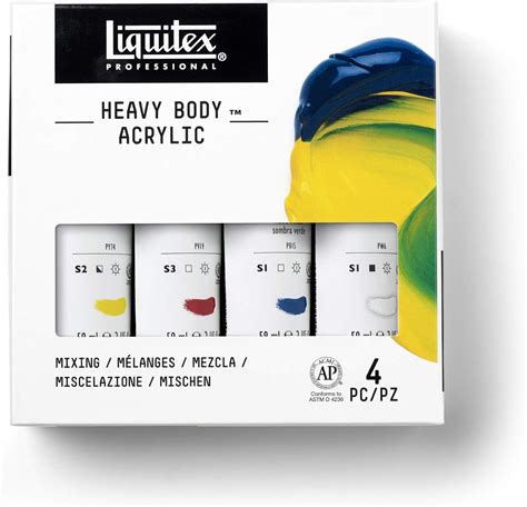 Liquitex Professional Heavy Body Acrylic Paint Set Mixing Amazon Ca