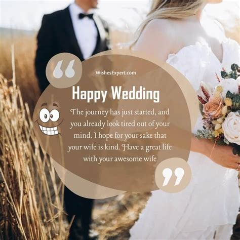 35+ Funny Wedding Wishes And Messages