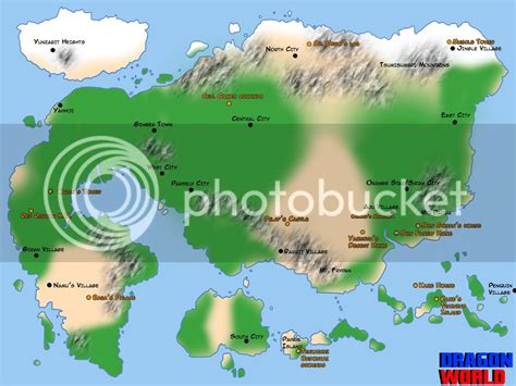 ¿cómo Es El Mapa De La Tierra En Dragon Ball