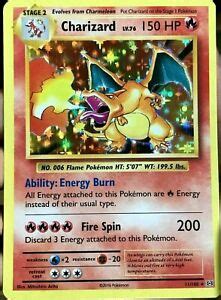 Charizard Holo Rare Xy Evolutions Nm Pokemon Tcg Base Set