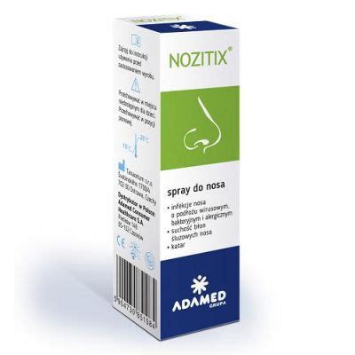 Nozitix 10ml Spray Na Infekcje Nosa Cena Opinie AptekaZawiszy Pl