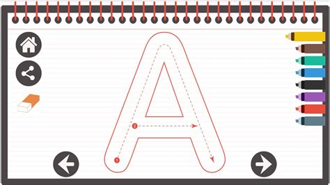 Tracing Letters Font Download