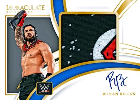 2022 Panini Immaculate WWE Trading Cards Checklist