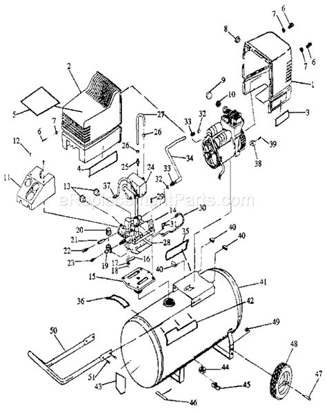 Parts Diagram For Craftsman Air Compressor | Reviewmotors.co