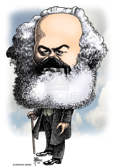 Germany Karl Marx 1999 Caricature Infographic