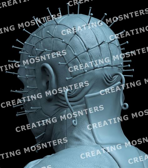 Pinhead Bust Stl 3d Model 3d Printable Cgtrader