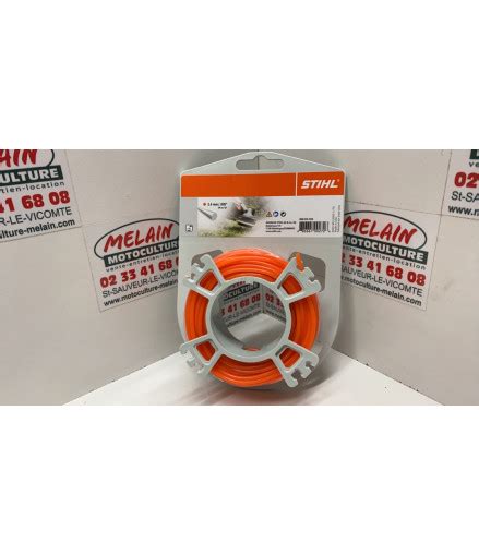 Bobine De Fil Nylon Rond 2 40mm 14m MELAIN MOTOCULTURE