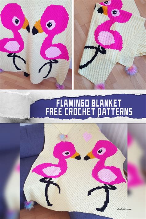 Flamingo Blanket Crochet Patterns Free