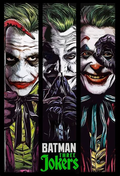 Fan Art The Three Jokers Cover Recreated With Movies Jokers Links In