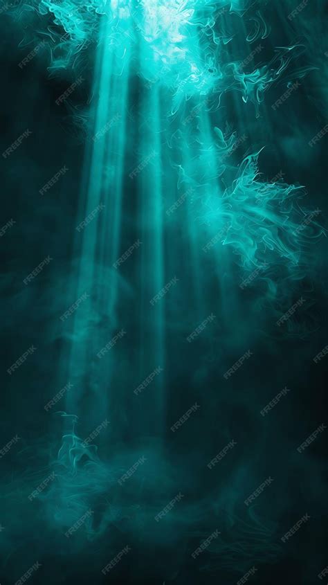 Premium Photo Texture Haunting Glowing Ghostly Mist Rays With Eerie