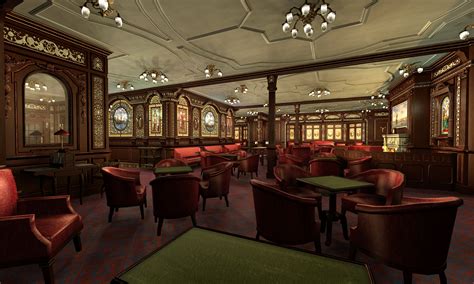 Smoking Room Completed Image Mafia Titanic Mod For Mafia The City Of Lost Heaven Moddb