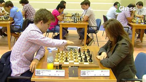 Magnus Carlsen Vs Judit Polgar World Blitz Championship YouTube