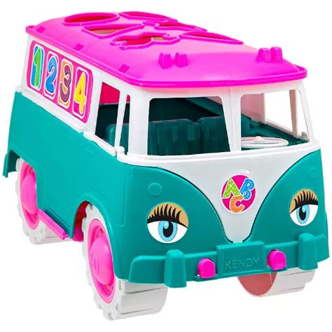 Brinquedo Educativo Kombi Pe As De Montar Kombica Carrinho