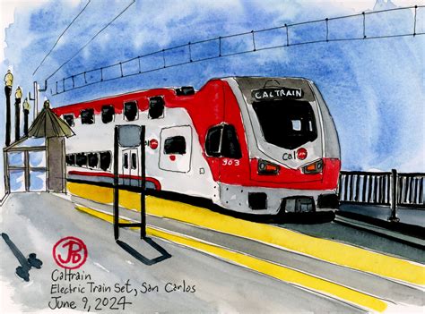 CalTrain Electric – Corvid Sketcher