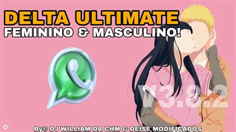 Atualiza O Delta Ultimate Masculino E Feminino Sua Pr Pria