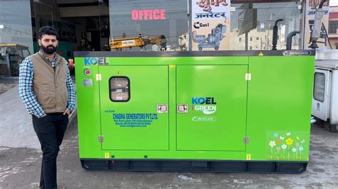 Kirloskar Generator 625kva Silent Diesel Koel Igreen Silent Dg