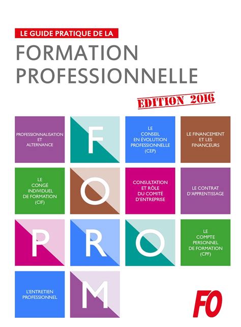 Calaméo Guide Formation Professionnele 2016