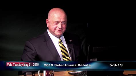 Selectmen Candidates Debate 2019 Youtube