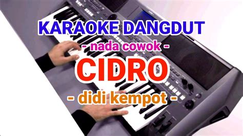 Karaoke Cidro Didi Kempot Youtube